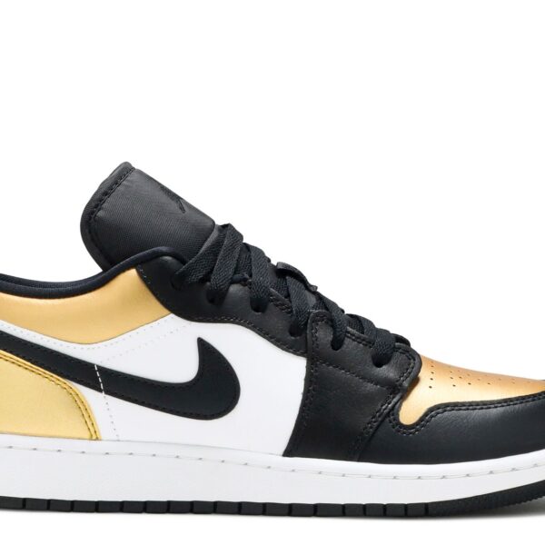 Jordan 1 Low GS 'Gold Toe'