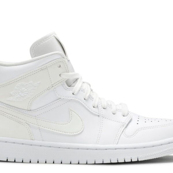 Wmns Jordan 1 Mid 'White Ivory'