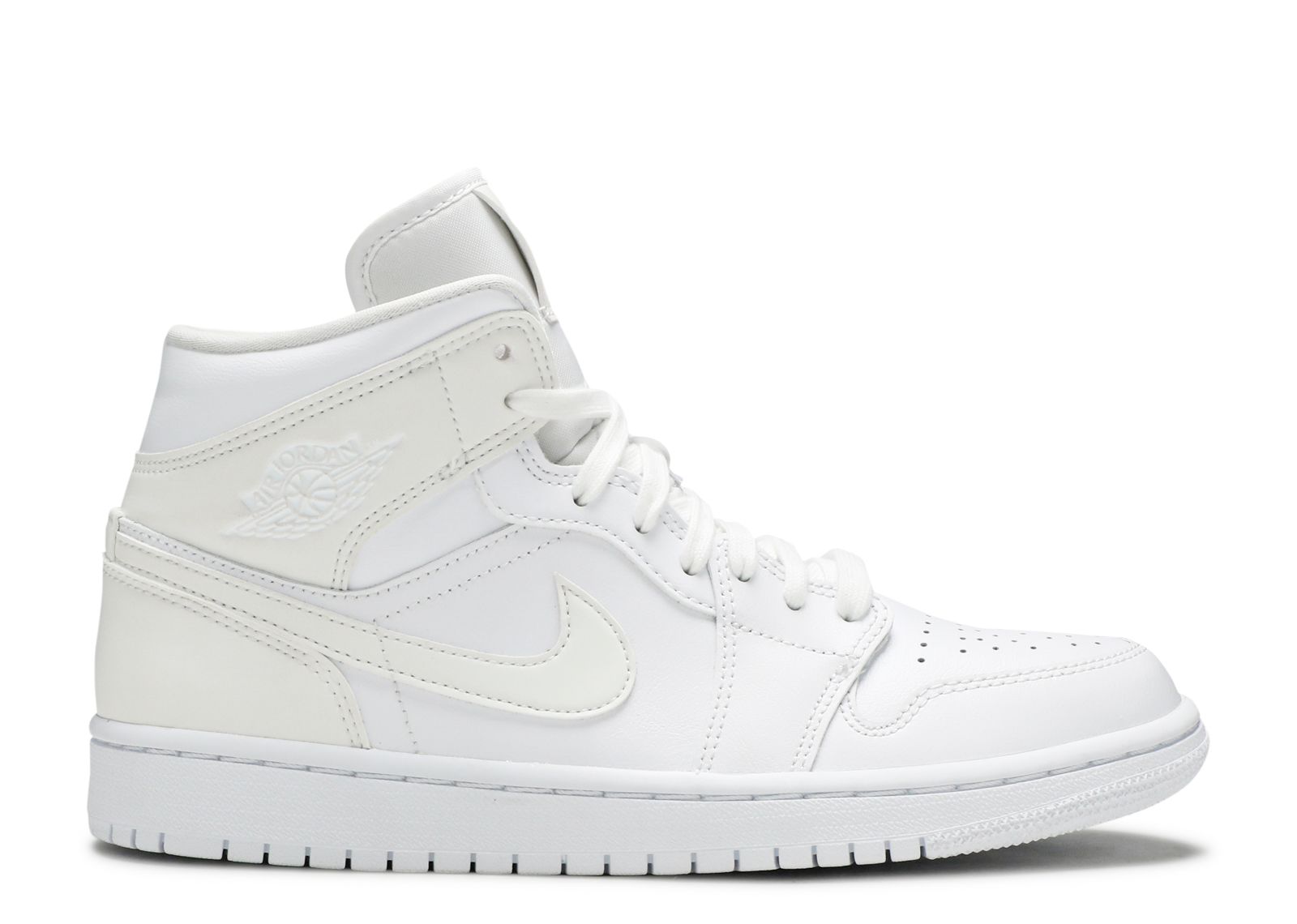Wmns Jordan 1 Mid 'White Ivory'