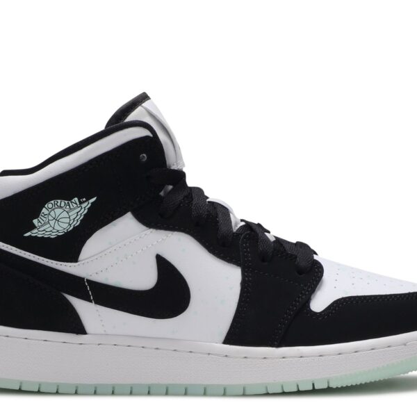 Jordan 1 Mid SE GS 'Glow in the Dark Panda'