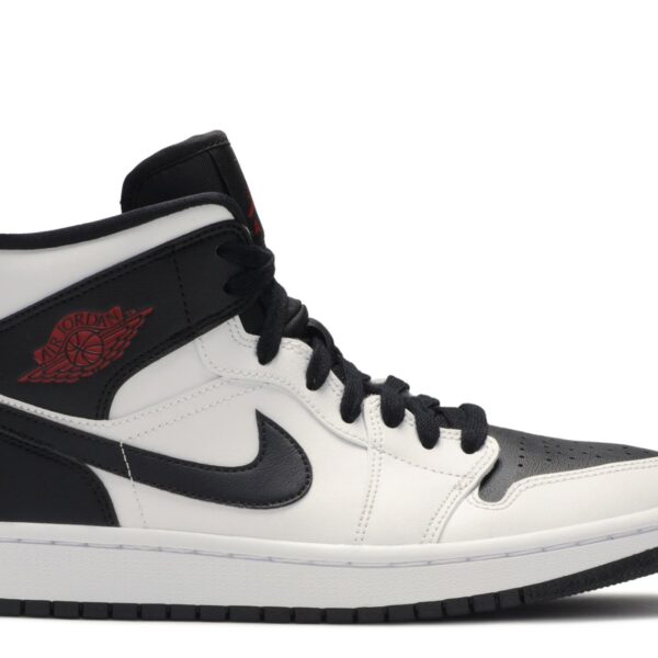 Wmns Jordan 1 Mid 'White Black'