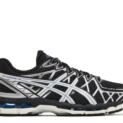 Gel Kayano 20 'Black Silver Blue'