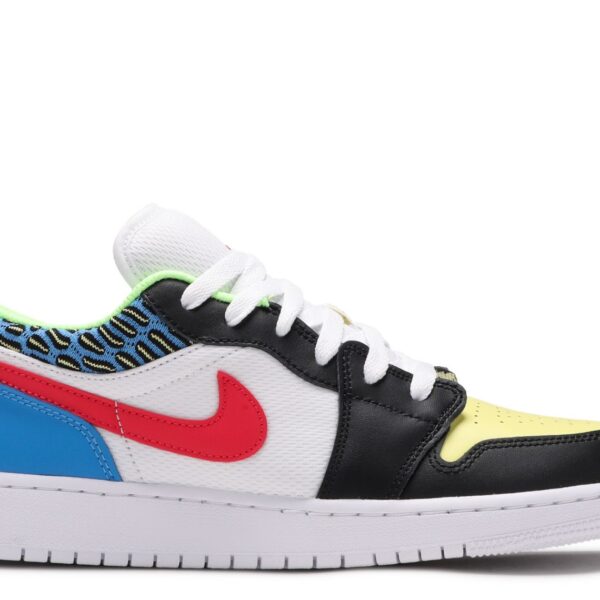 Jordan 1 Low GS 'Funky Patterns'