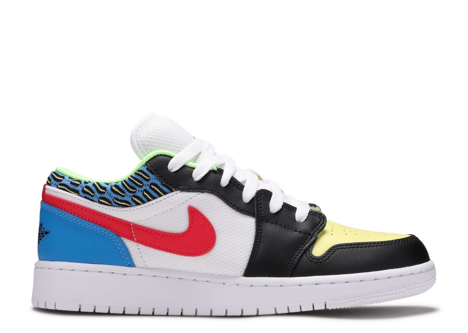 Jordan 1 Low GS 'Funky Patterns'