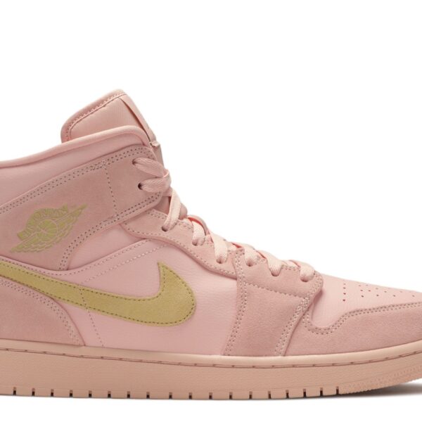 Jordan 1 Mid 'Coral Gold'
