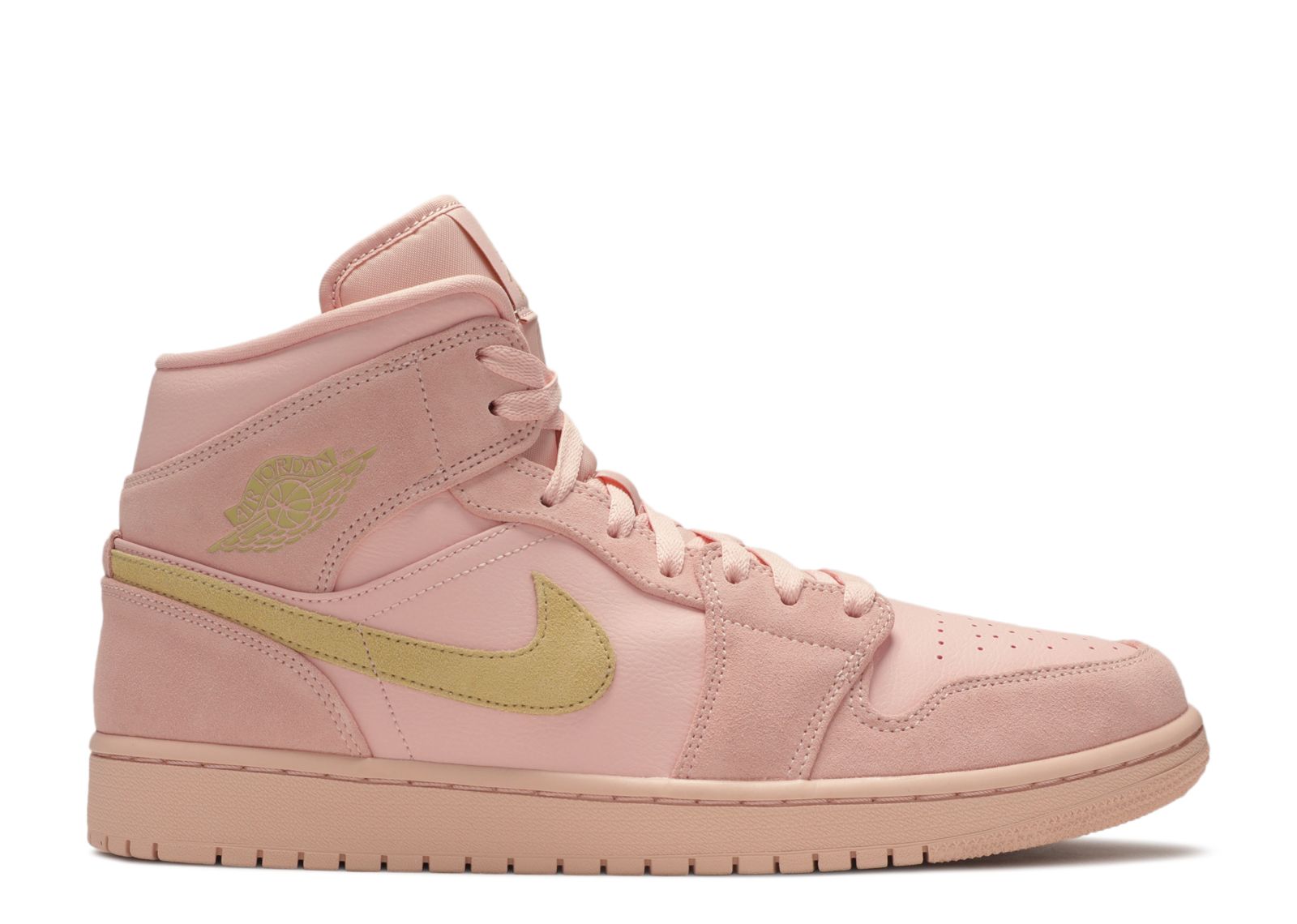 Jordan 1 Mid 'Coral Gold'