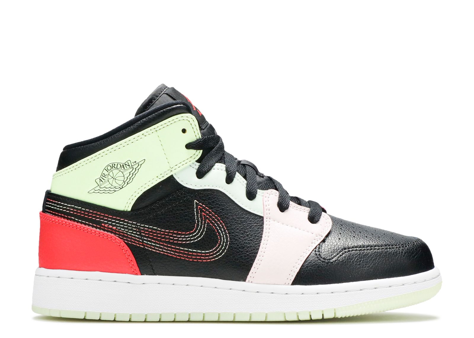 Jordan 1 Mid 'Glow In The Dark'