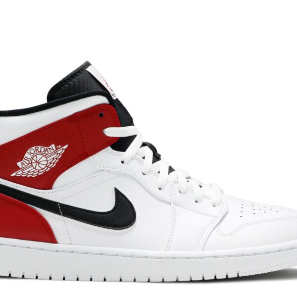 Jordan 1 Mid 'White Chicago'
