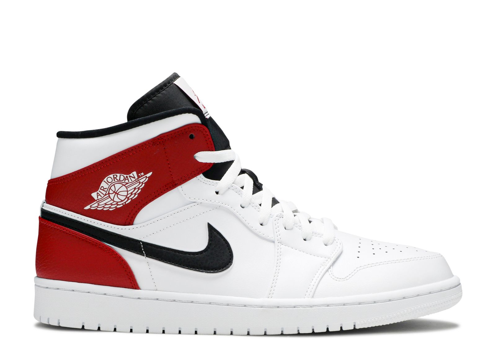 Jordan 1 Mid 'White Chicago'