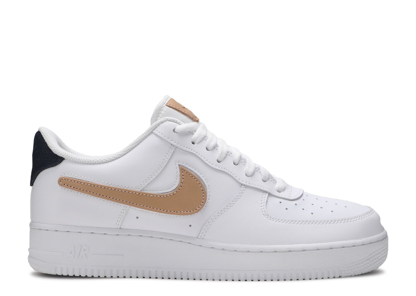 Air Force 1 Low '07 LV8 'Removable Swoosh - White Vachetta Tan'