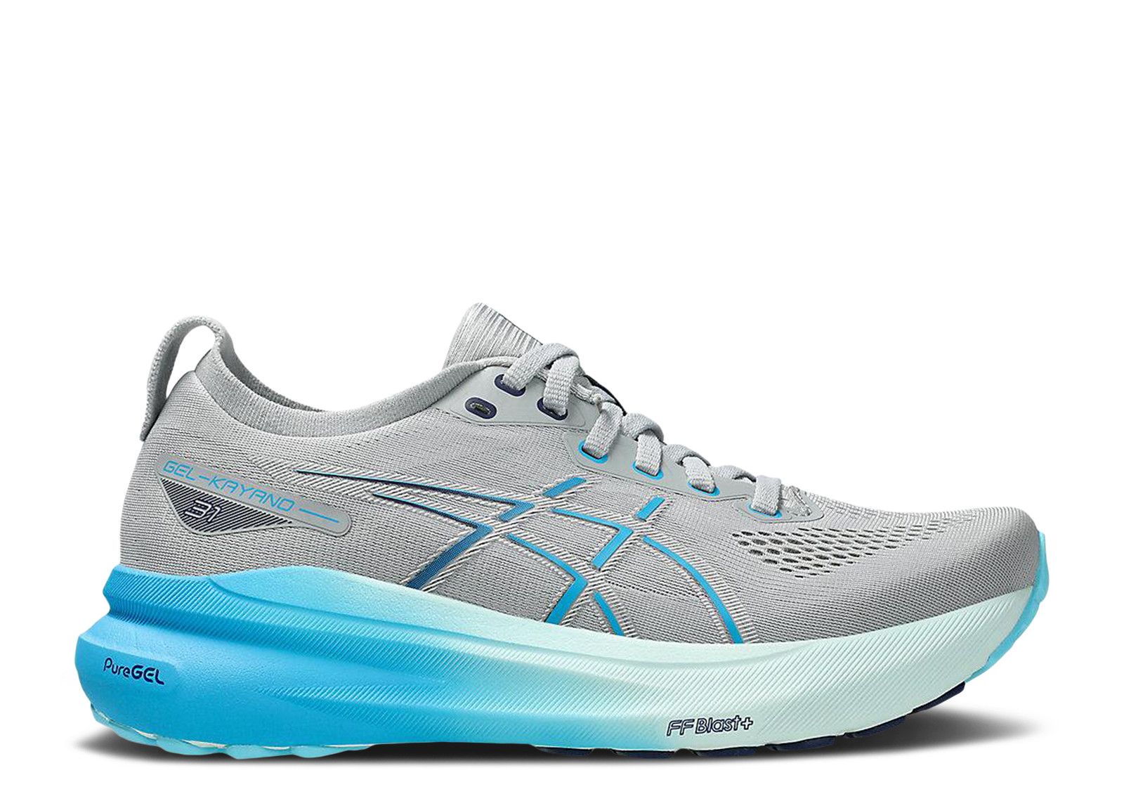 Wmns Gel Kayano 31 'Piedmont Grey Digital Aqua'