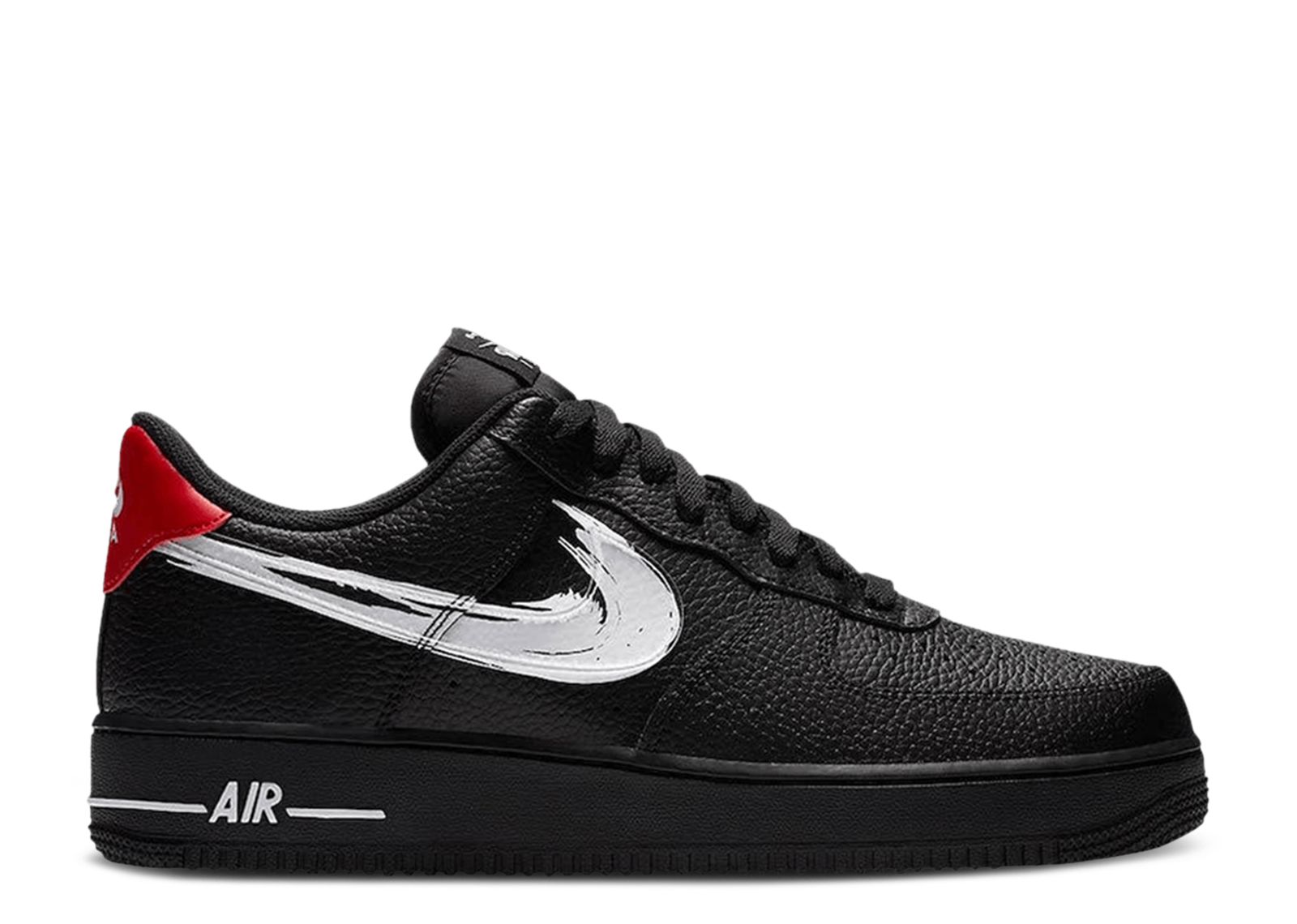 Air Force 1 Low 'Brushstroke - Black'