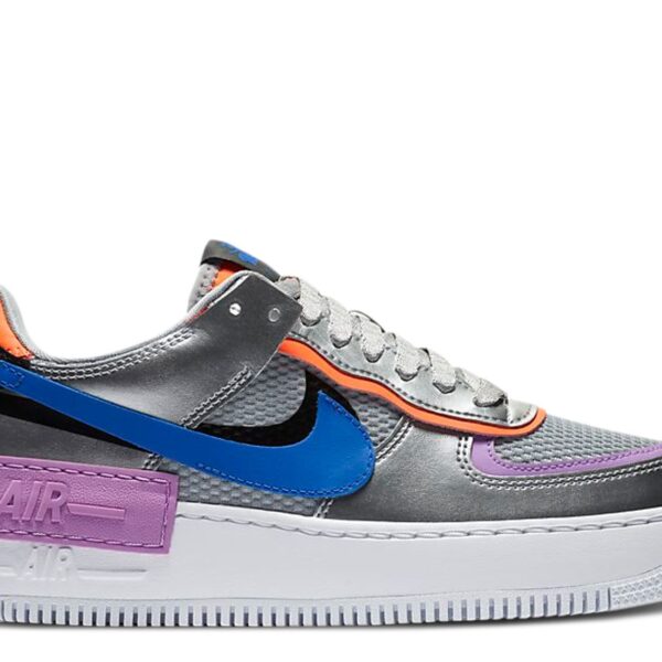 Wmns Air Force 1 Shadow 'Metallic Silver'