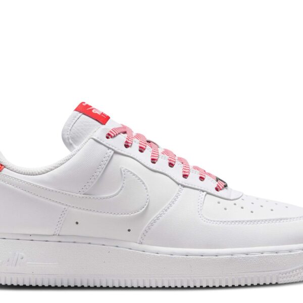 Wmns Air Force 1 '07 'Patterned Red Laces'