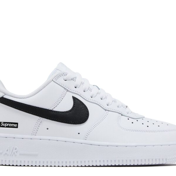 Supreme x Air Force 1 Low 'Box Logo - White Black'