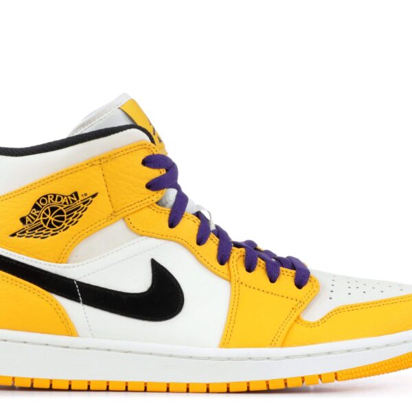 Jordan 1 Mid 'Lakers'