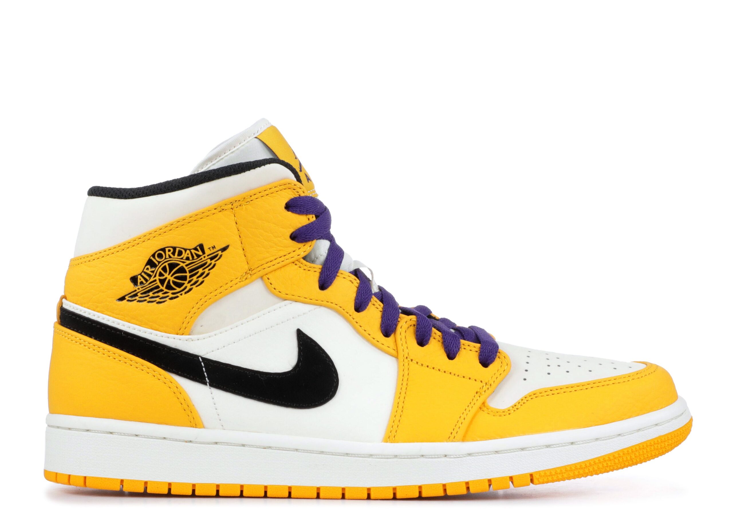 Jordan 1 Mid 'Lakers'