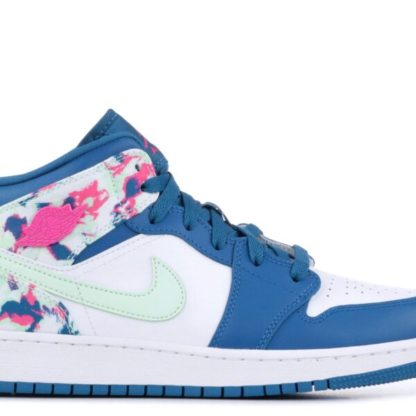 Jordan 1 Mid GS 'Paint Stroke'