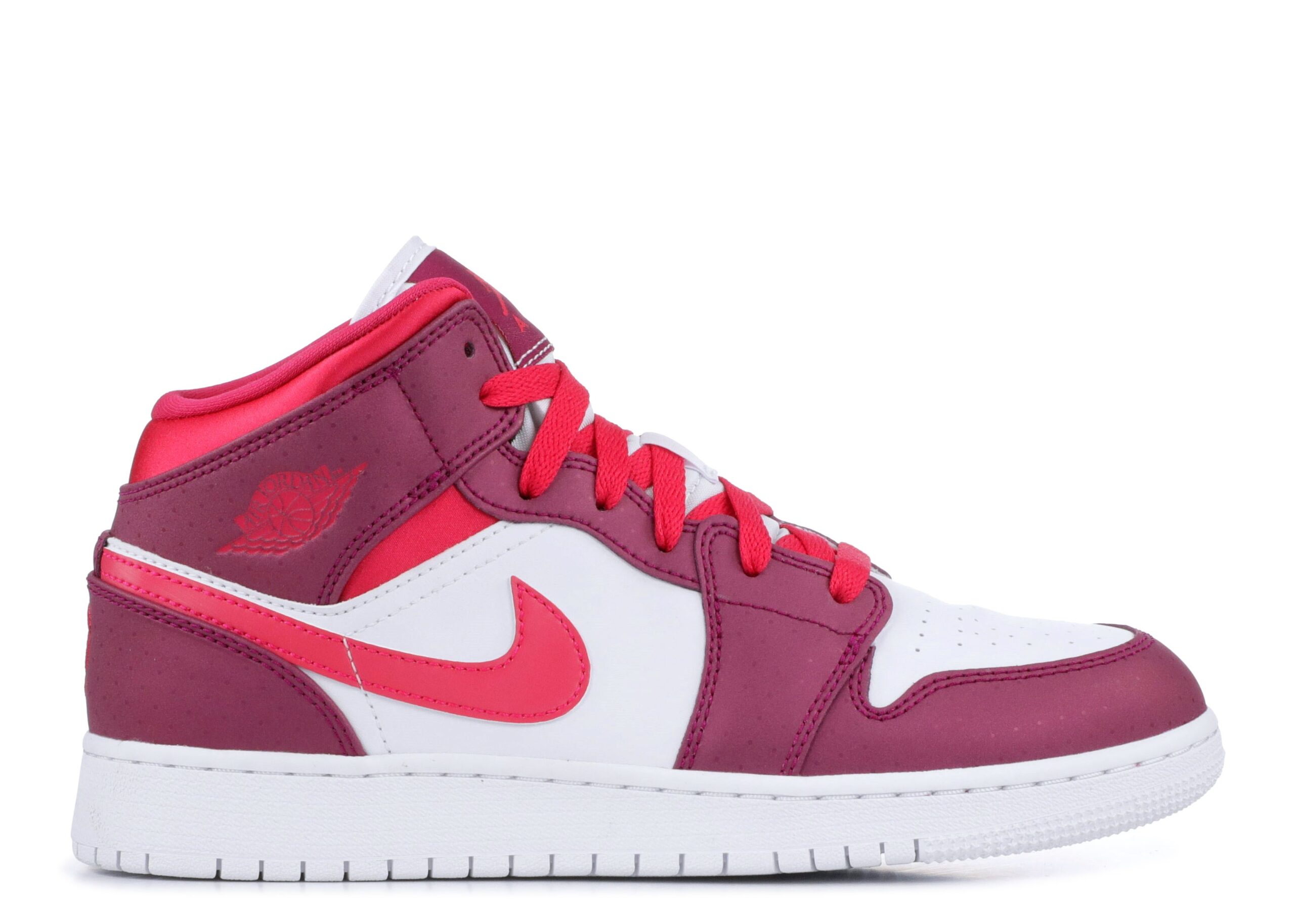 Jordan 1 Mid GS 'Rush Pink'
