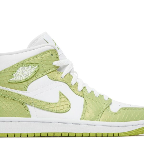 Wmns Jordan 1 Mid SE 'Green Python'