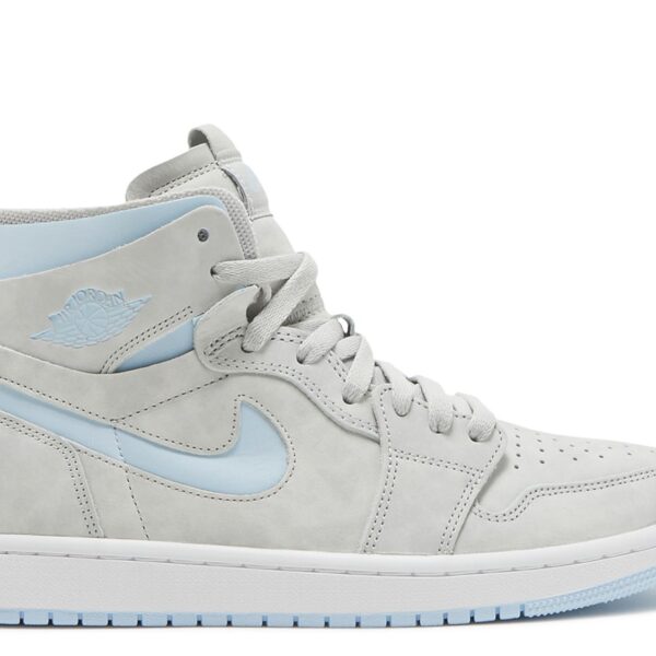 Wmns Jordan 1 High Zoom Comfort 'Cool Grey Light Blue'