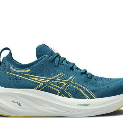 Gel Nimbus 26 'Evening Teal Light Mustard'