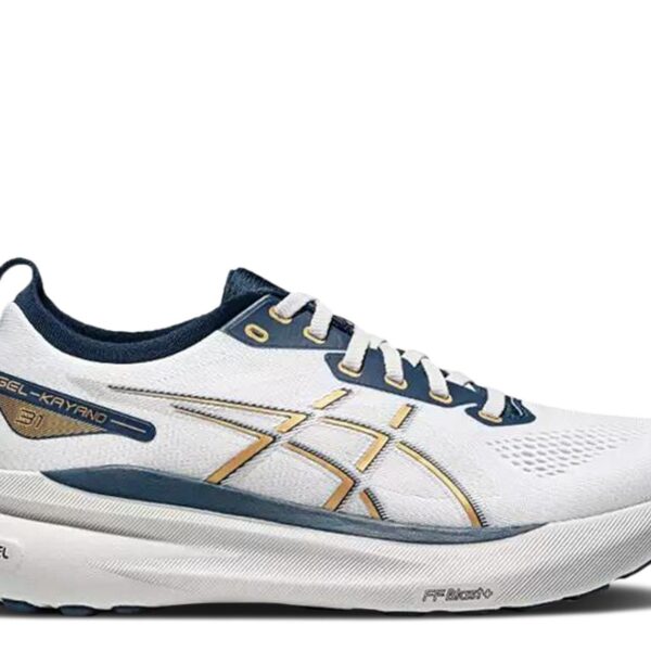 Gel Kayano 31 'Glacier Grey Pure Gold'