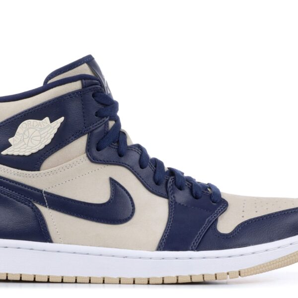 Wmns Jordan 1 High 'Navy Cream'