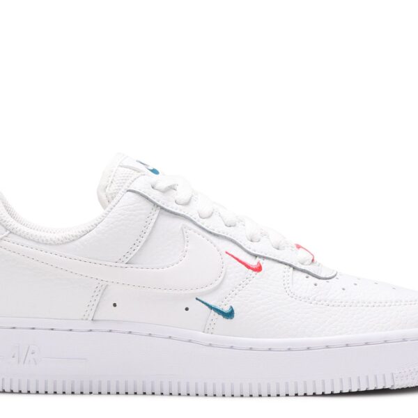 Wmns Air Force 1 '07 Essential 'Summit White Solar Red'