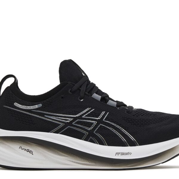 Gel Nimbus 26 'Black Graphite Grey'