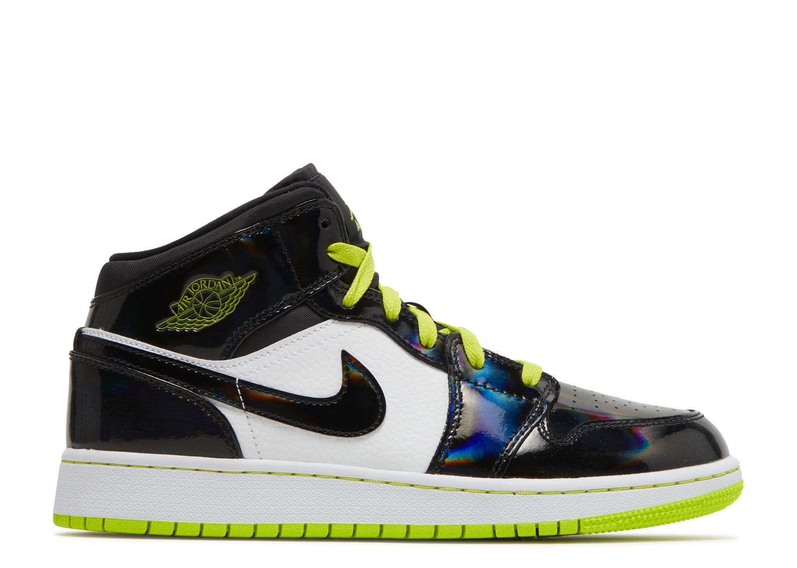 Jordan 1 Mid SE GS 'Black Cyber'