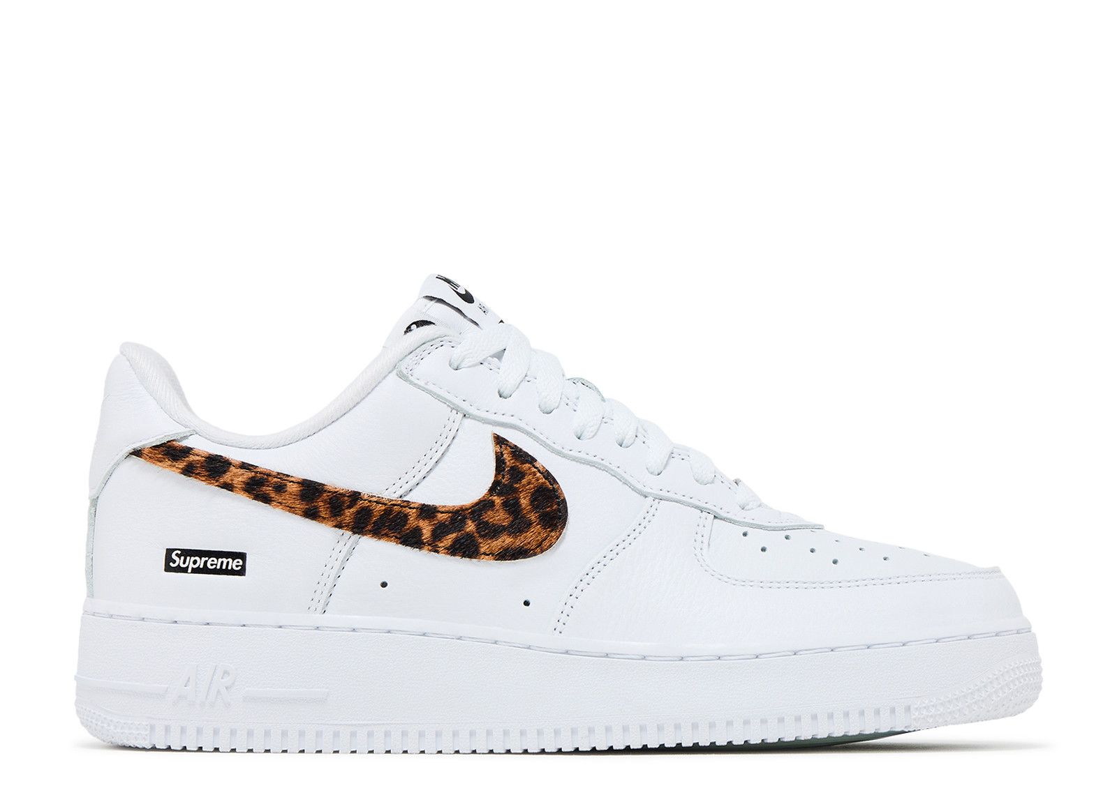 Supreme x GOODENOUGH x Air Force 1 Low 'White Cheetah Print'
