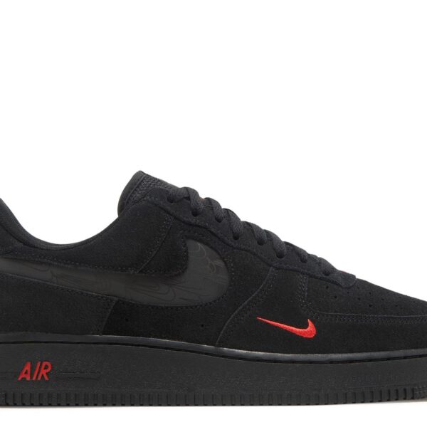 Air Force 1 '07 LV8 'Reflective Swoosh - Black Crimson'
