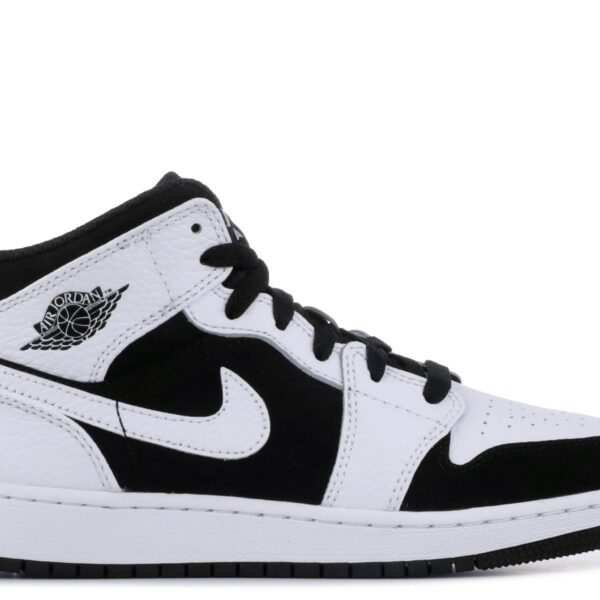 Jordan 1 Retro Mid GS 'White'