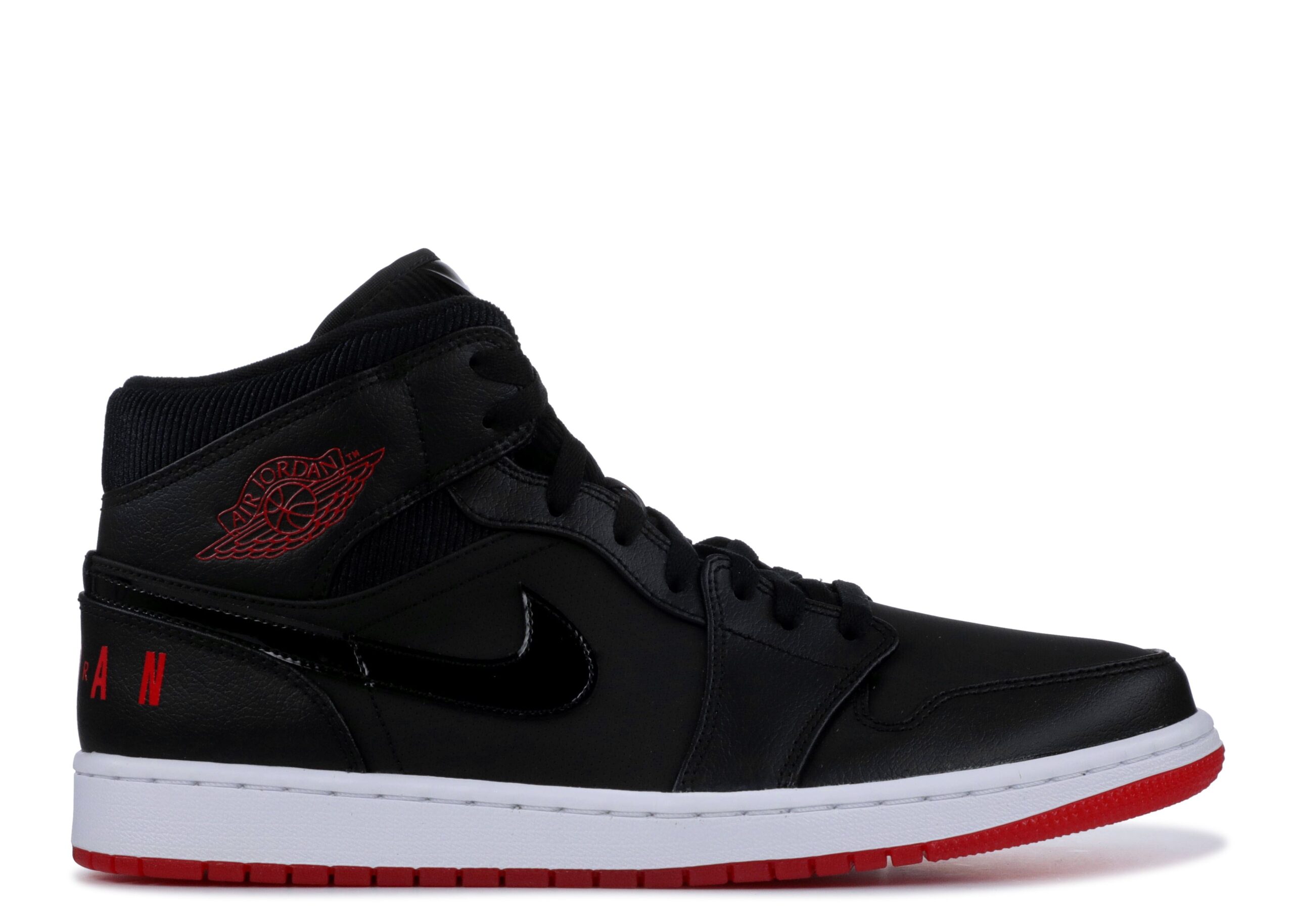 Jordan 1 Retro Mid 'Bred'