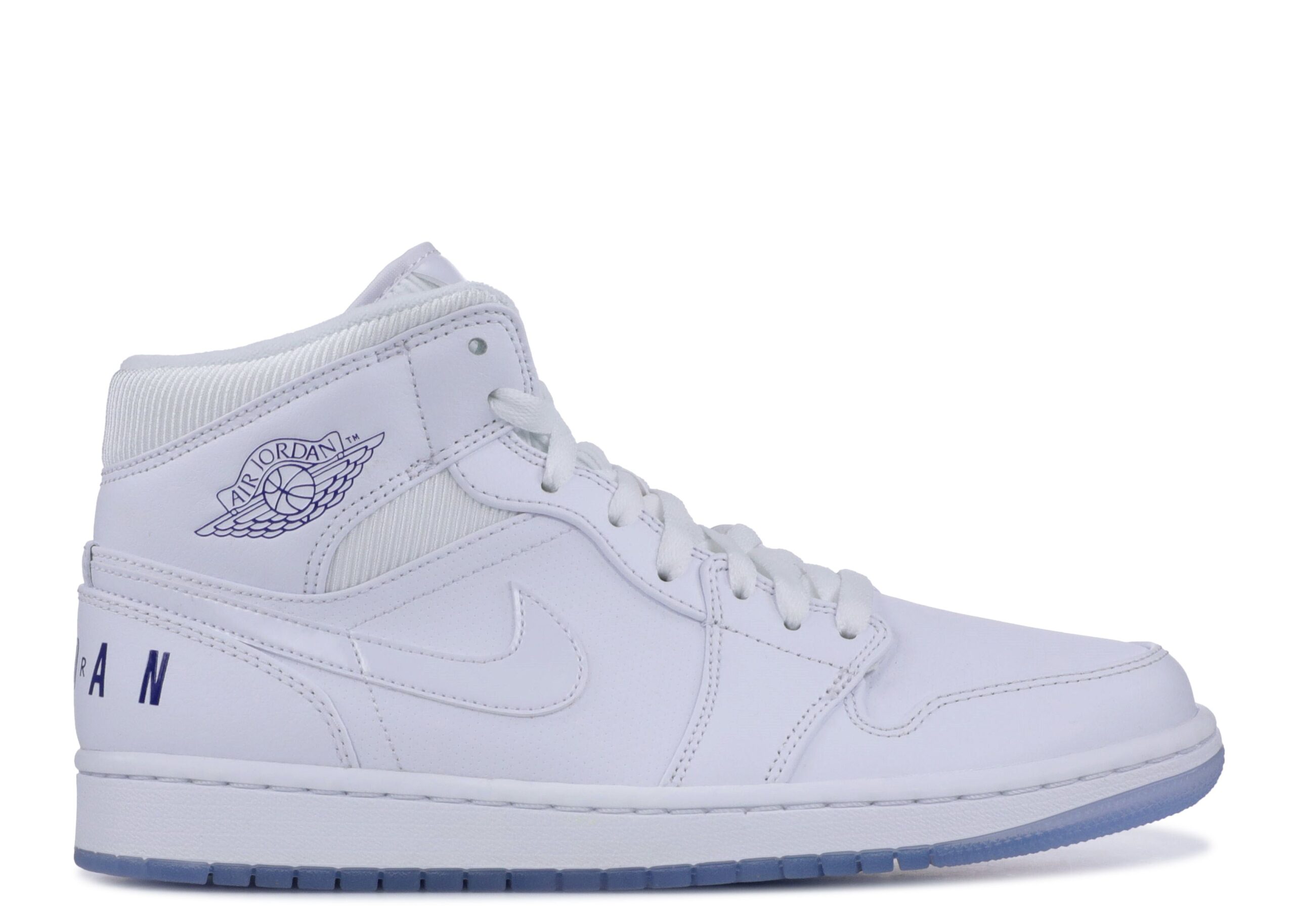 Jordan 1 Retro Mid 'White Concord'