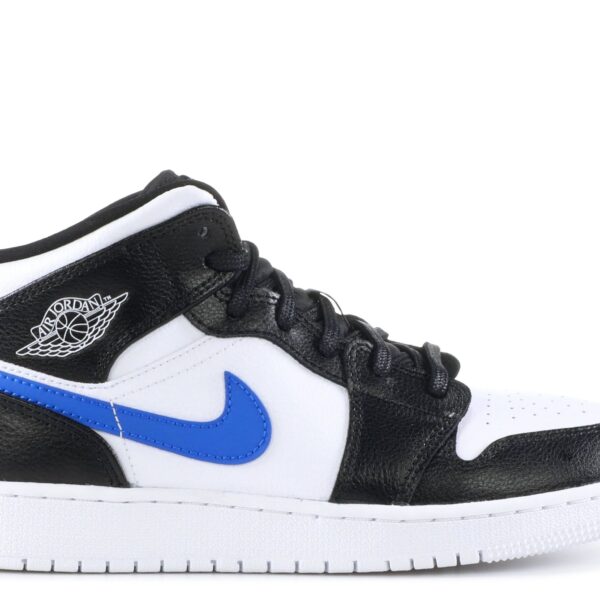 Jordan 1 Retro Mid GS 'Multi-Color Swoosh'