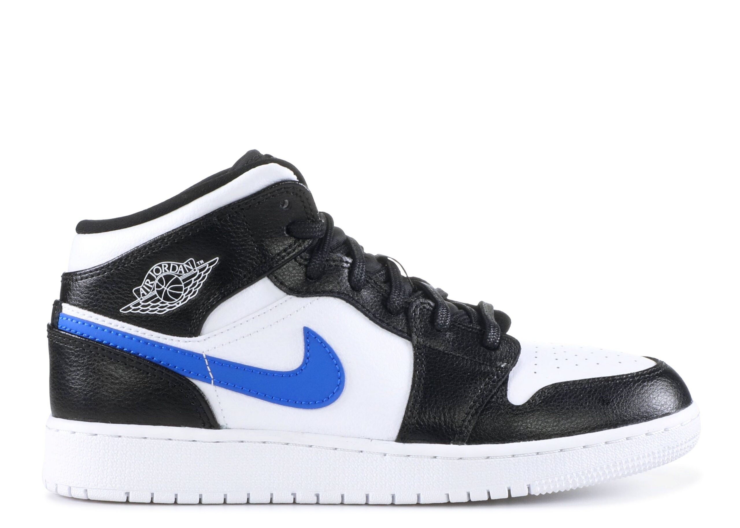 Jordan 1 Retro Mid GS 'Multi-Color Swoosh'