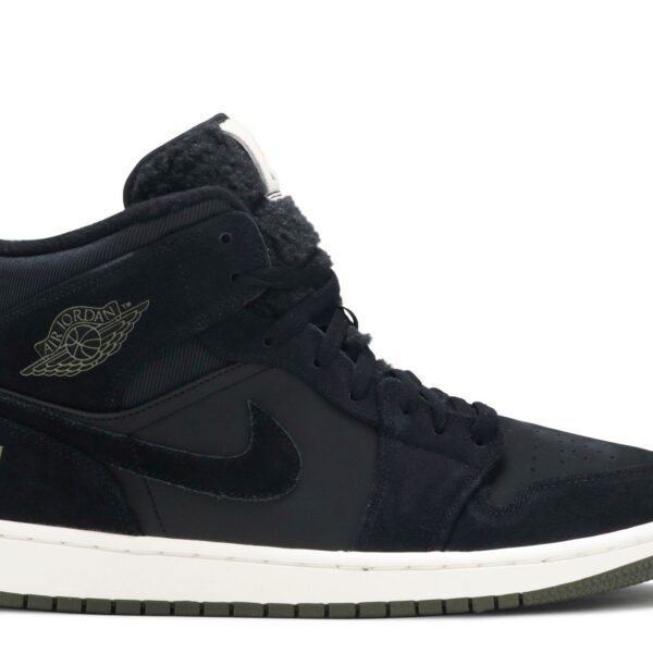 Jordan 1 Retro Mid 'Black'