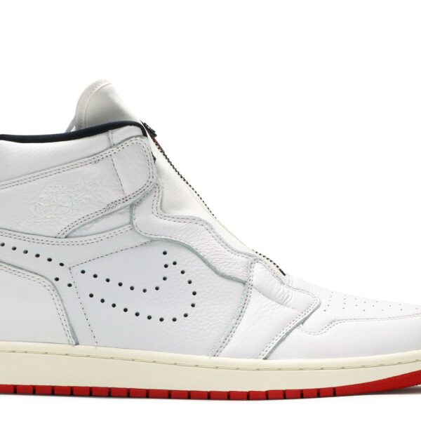 Jordan 1 Retro High Zip 'White University Red'