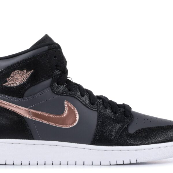 Jordan 1 Retro High GS 'Black Metallic Red Bronze'