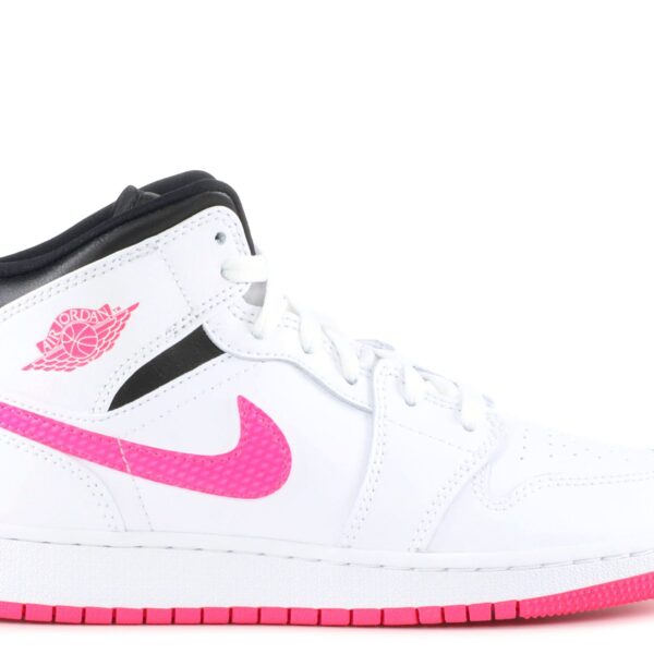 Jordan 1 Retro Mid GS 'Hyper Pink'