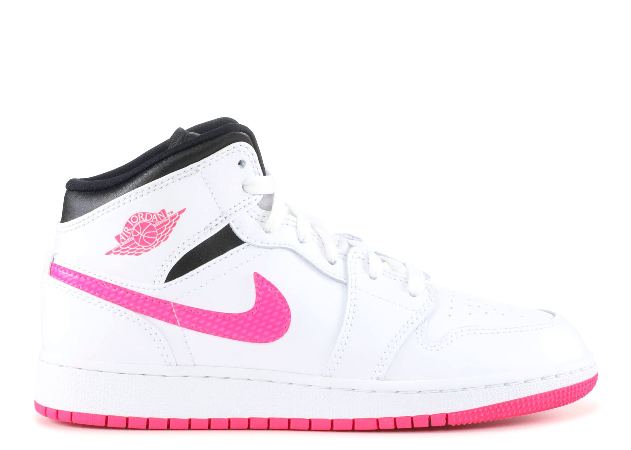 Jordan 1 Retro Mid GS 'Hyper Pink'