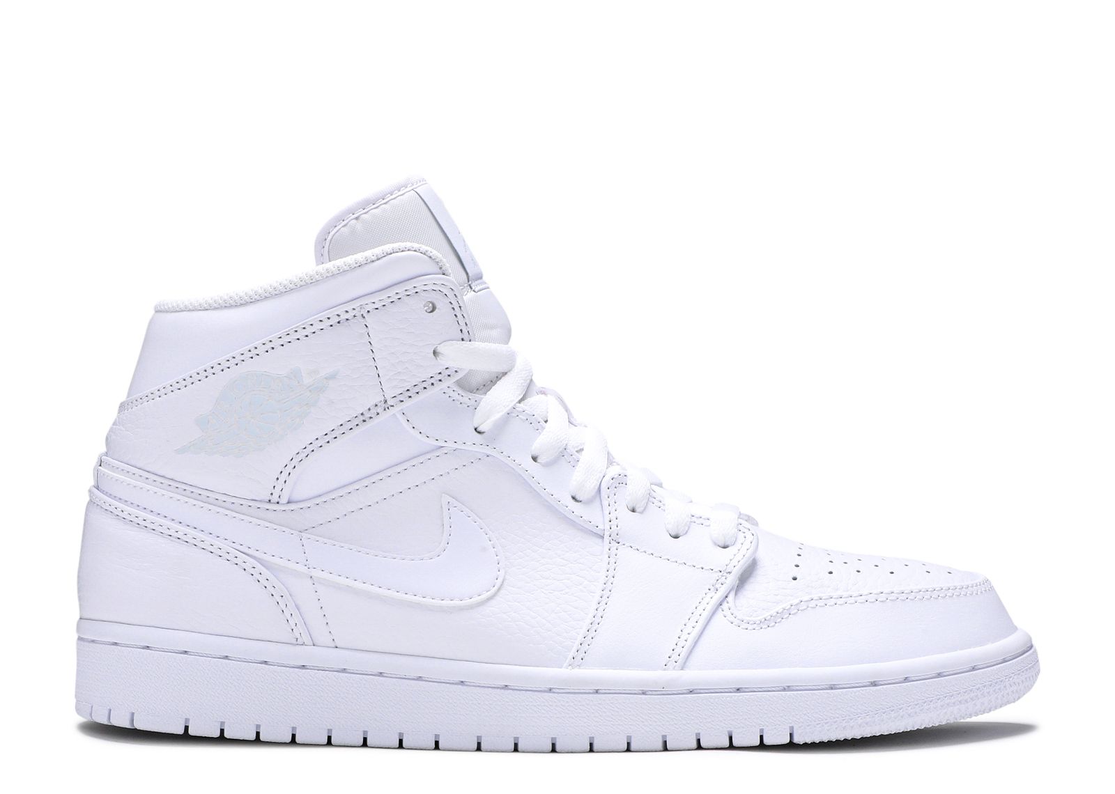 Jordan 1 Mid 'Triple White' 2018