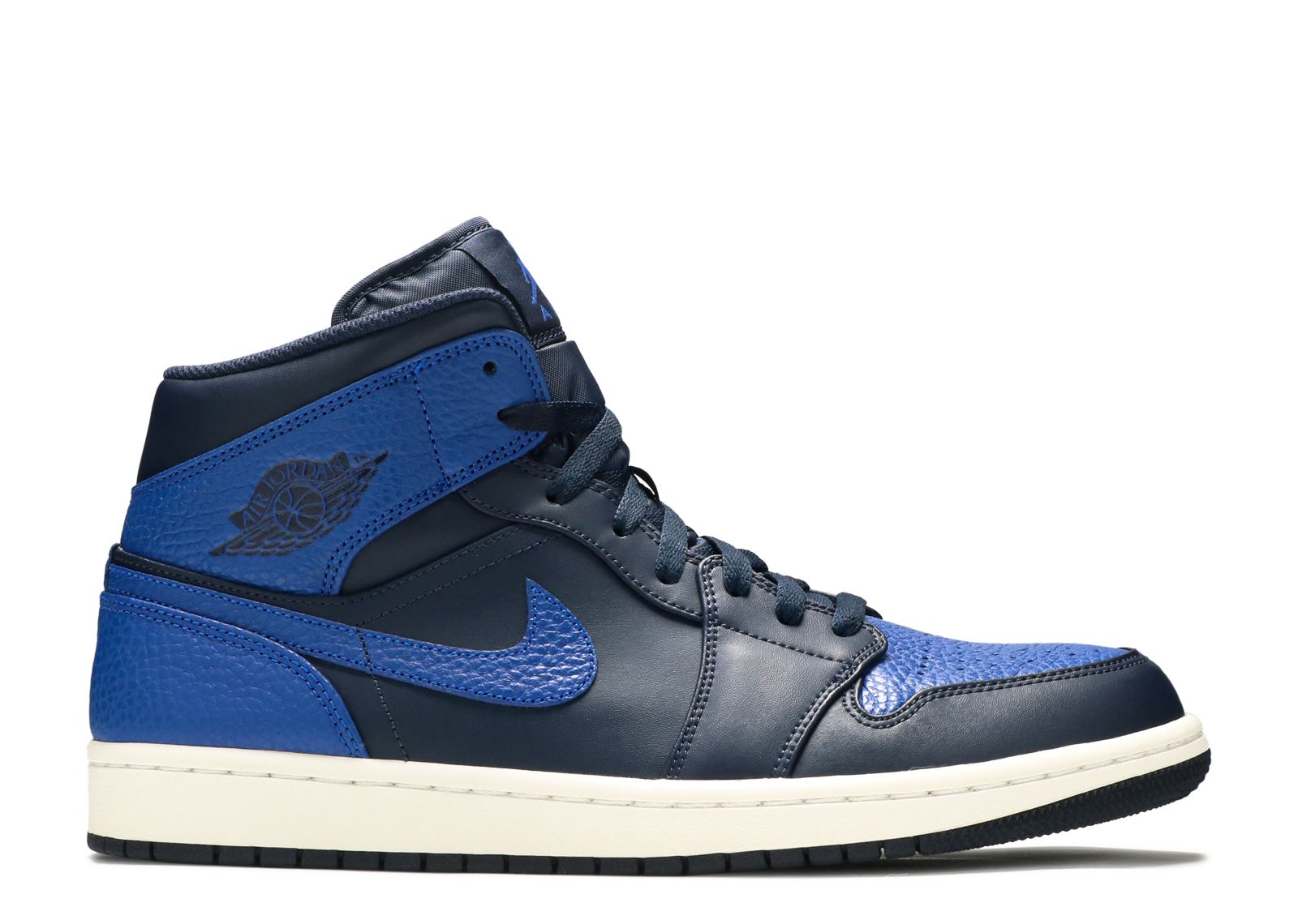 Jordan 1 Retro Mid 'Obsidian Royal'