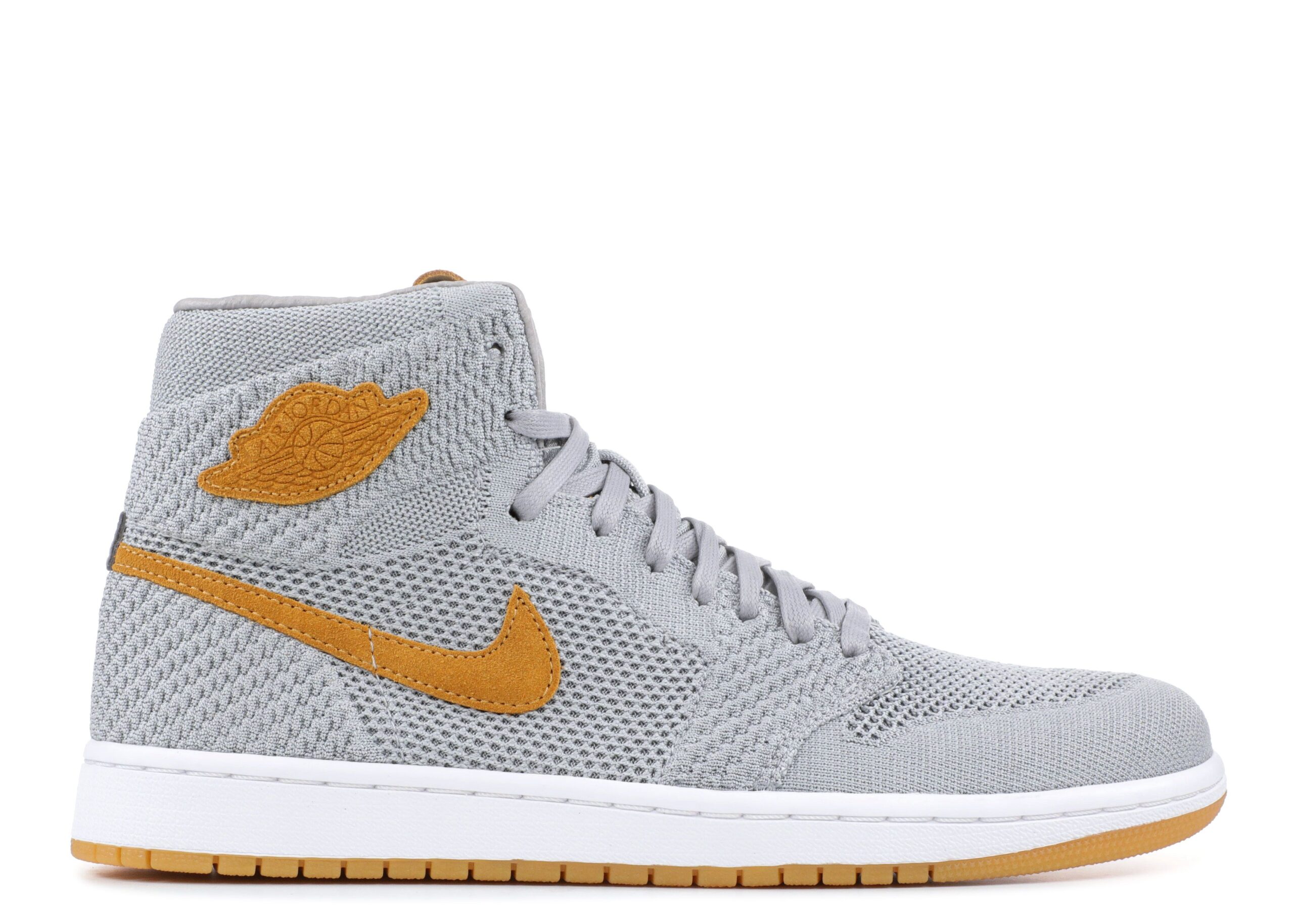 Jordan 1 Retro High OG Flyknit 'Wolf Grey'