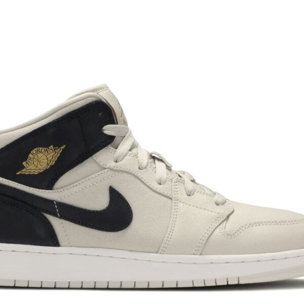 Jordan 1 Retro Mid GS 'Light Bone'