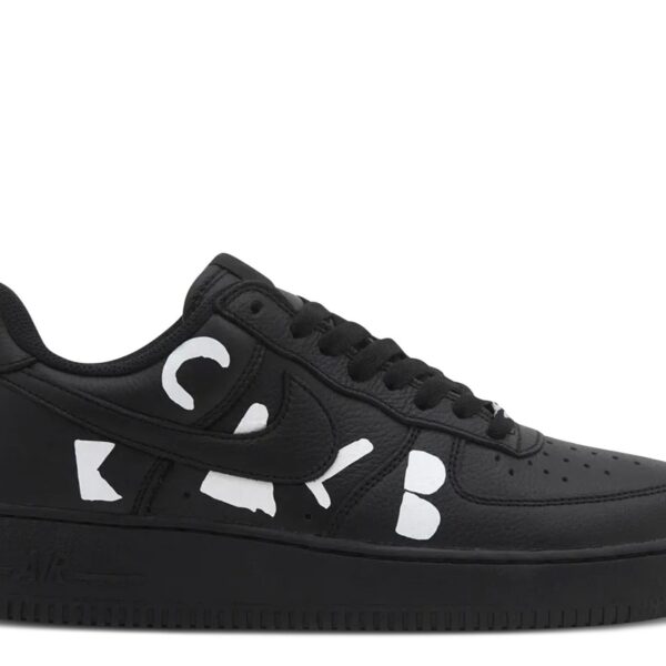BLACK Comme des Garçons x Air Force 1 Low Retro 'Black' Dover Street Market Exclusive