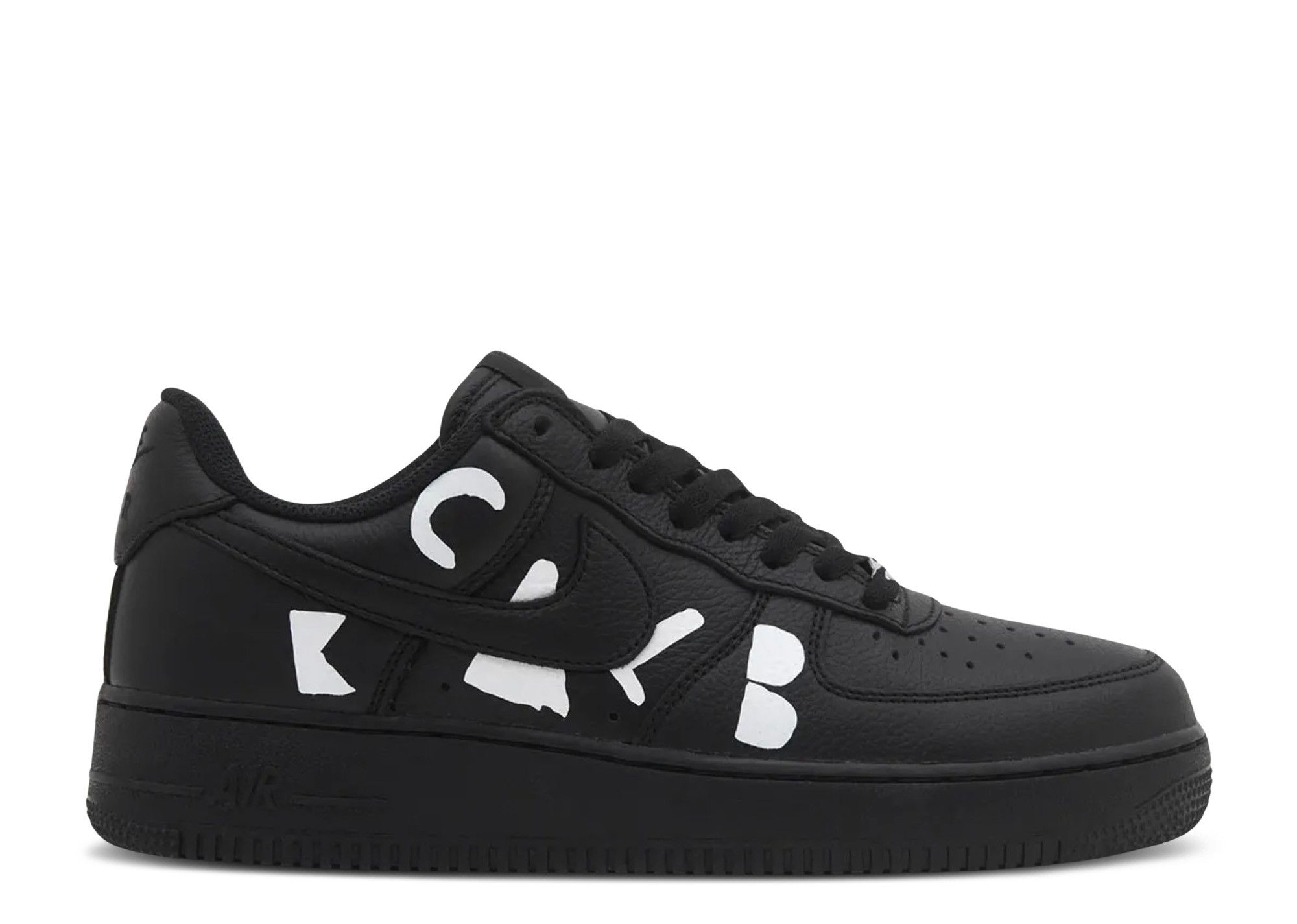 BLACK Comme des Garçons x Air Force 1 Low Retro 'Black' Dover Street Market Exclusive