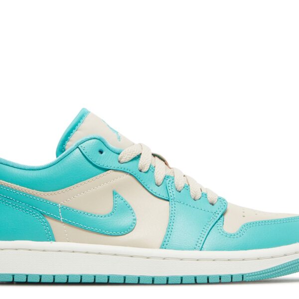 Wmns Jordan 1 Low 'Tropical Teal Sandy Beige'
